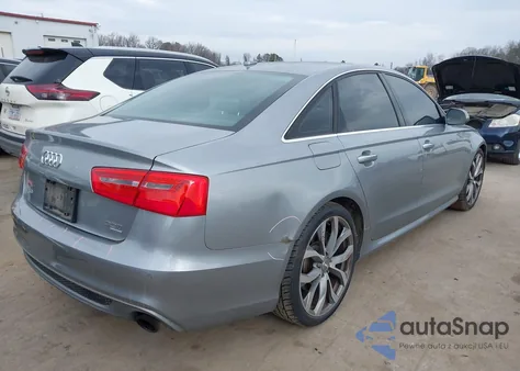 2015 Audi A6 3.0T Premium Plus z USA, uszkodzony, nr VIN WAUFGAFC5FN025823